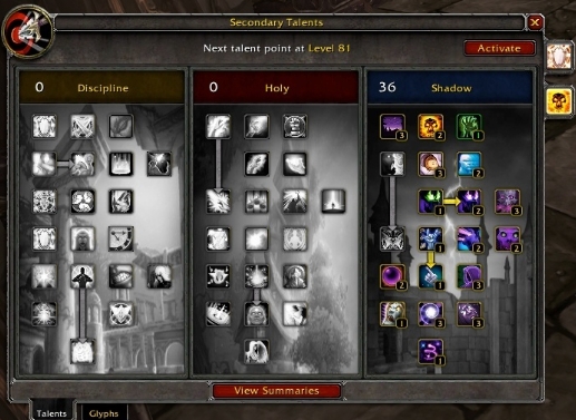 cataclysm classic talent tree